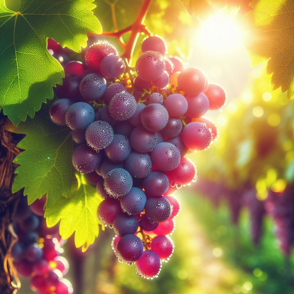 imagem de uvas