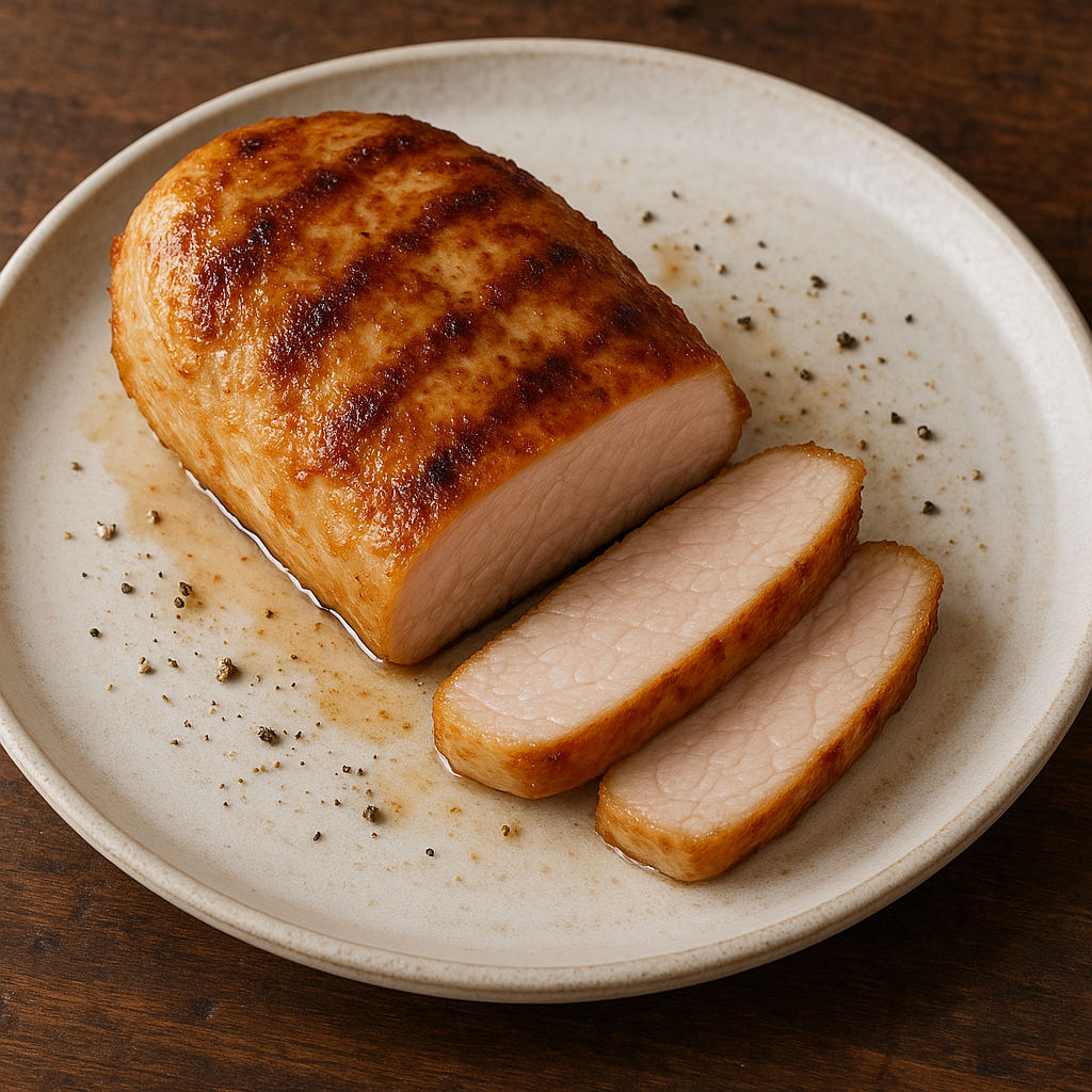 imagem de um prato de carne de frango
