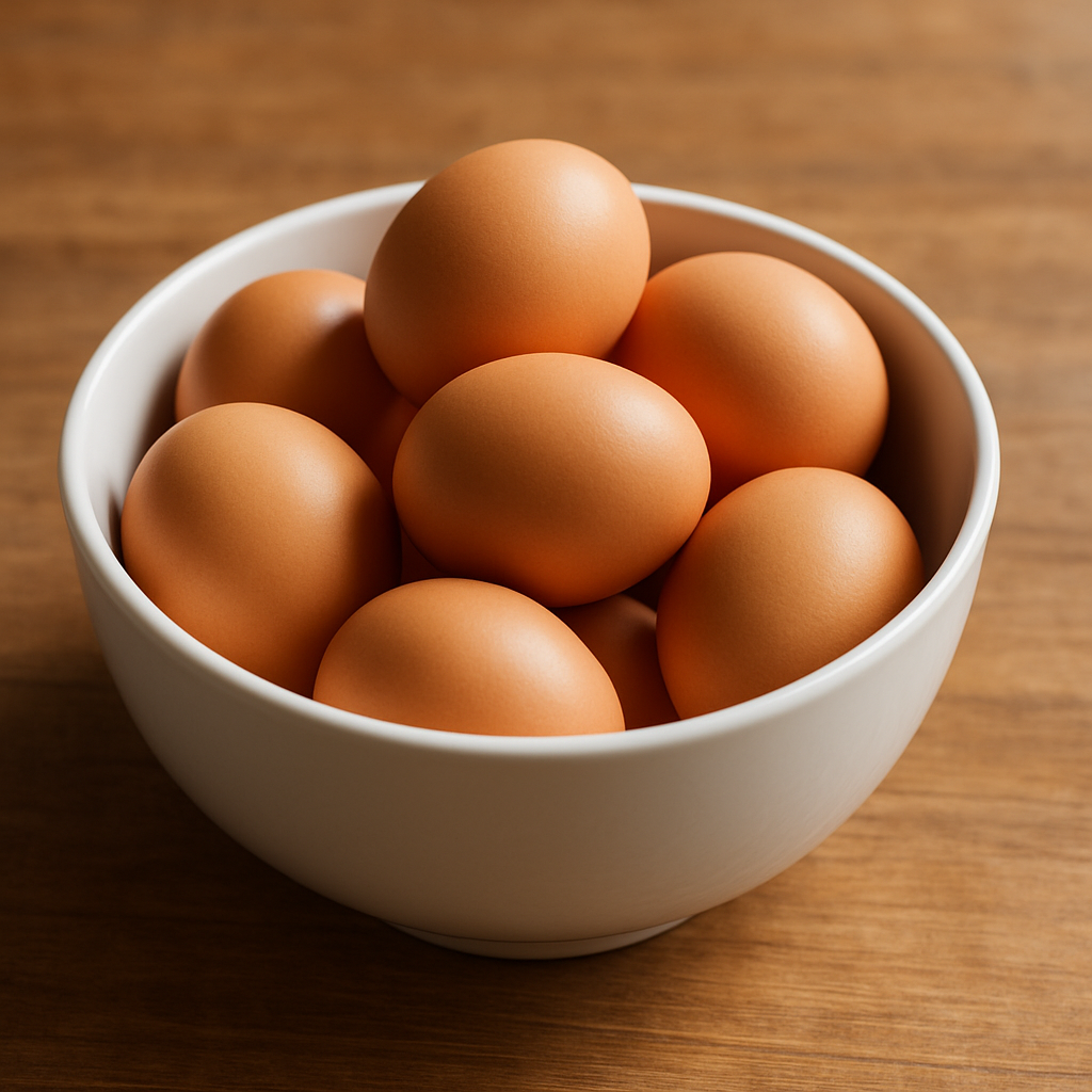 imagem de ovos de galinha