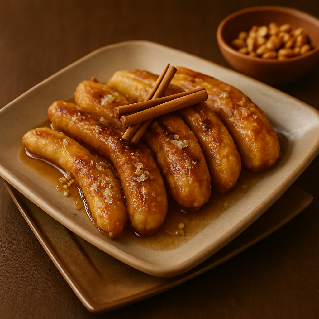 imagem de bananas com canela