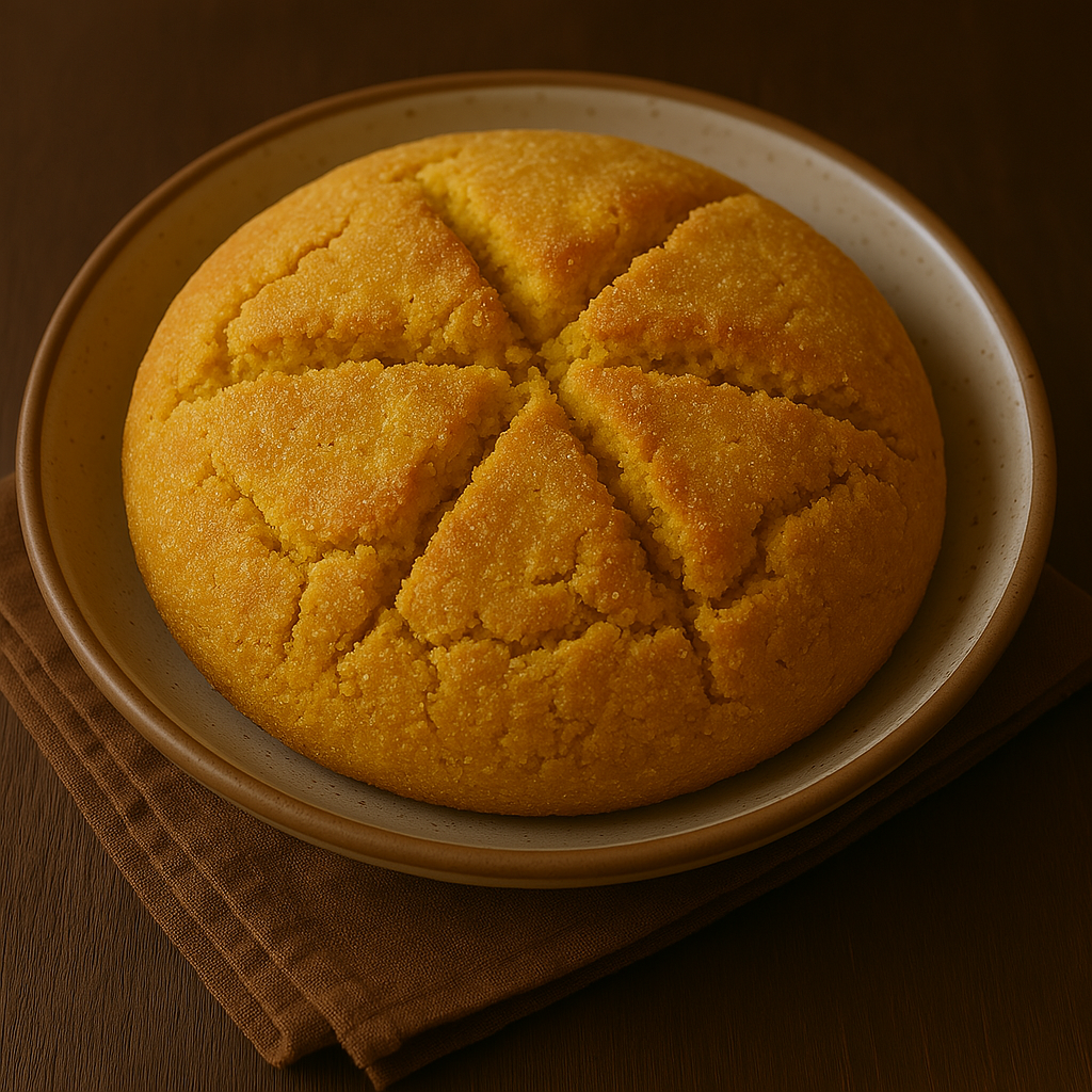 imagem de um pão de milho
